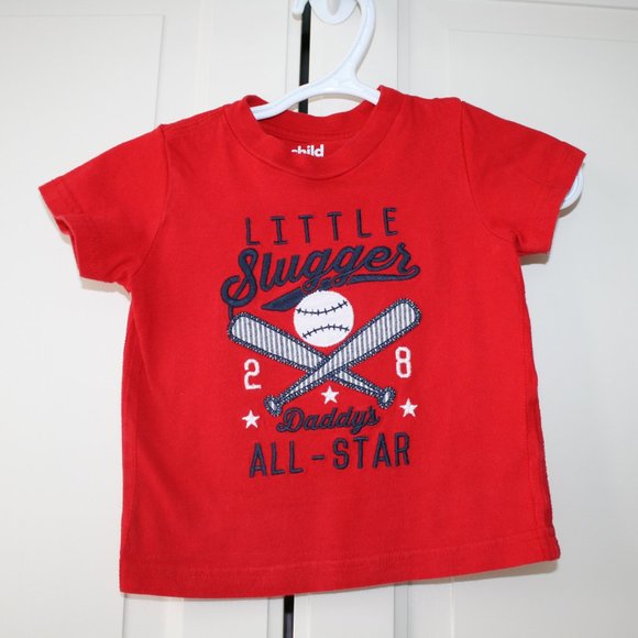 4/$20 Baby boy baseball t-shirt 9 months - Picture 2 of 9